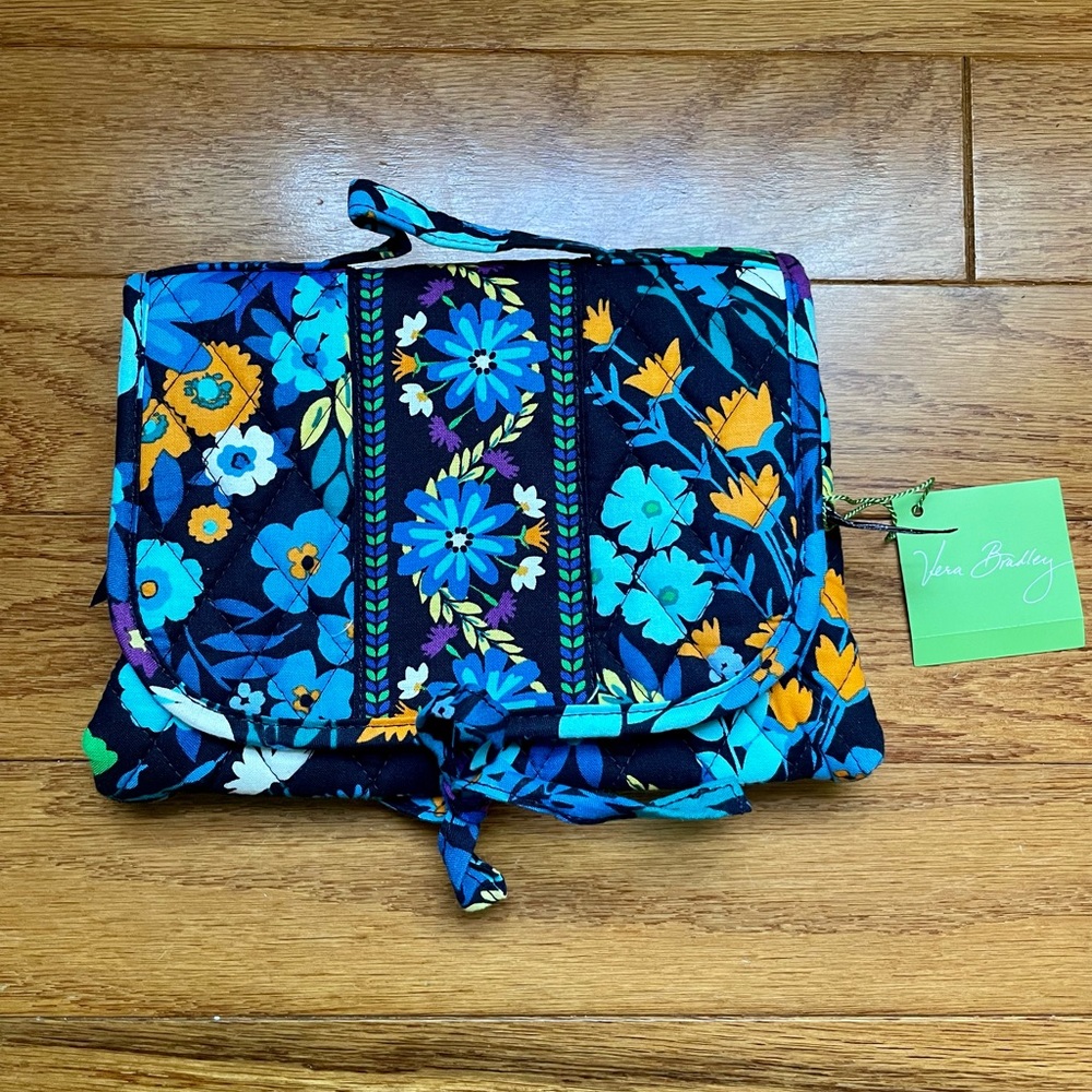 Vera Bradley Essentials Cosmetic Midnight Blues - NWT